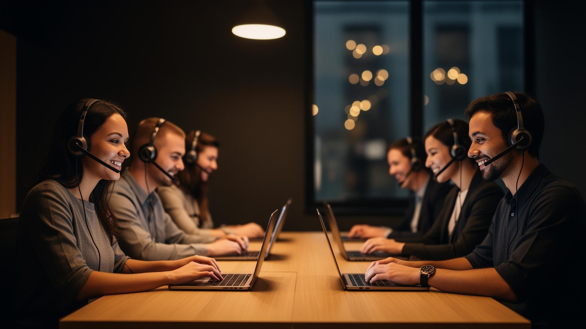 The Pay Per Call Daddy team working with focus on inbound campaigns